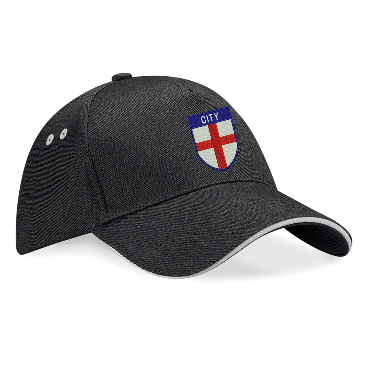 City Flag of England Shield Baseball Cap
