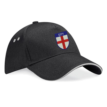 City Flag of England Shield Baseball Cap
