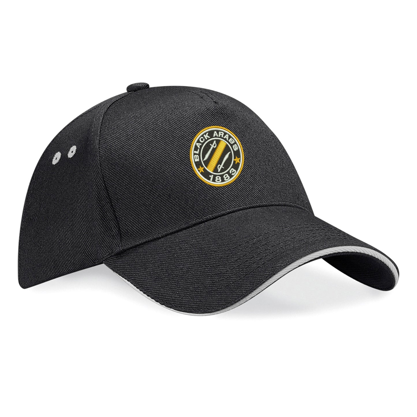 Black Arabs Embroidered Baseball Cap