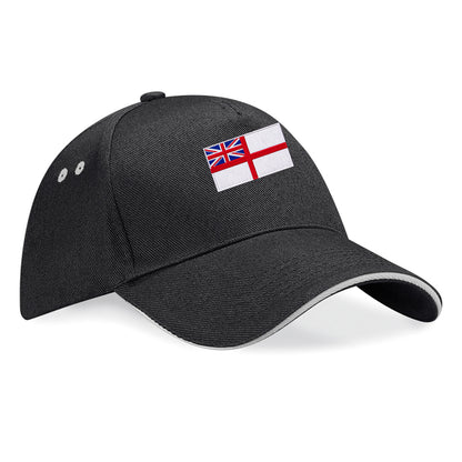 Royal Navy White Ensign Flag Baseball Cap