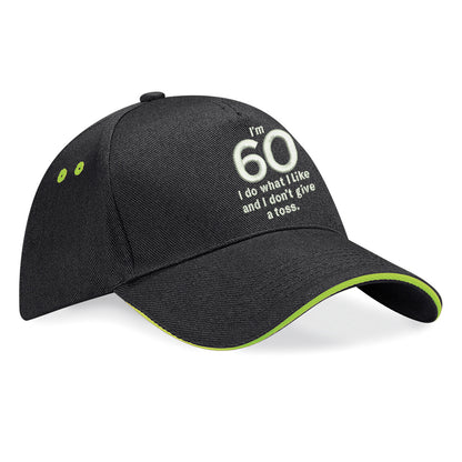 60th Birthday Baseball Cap