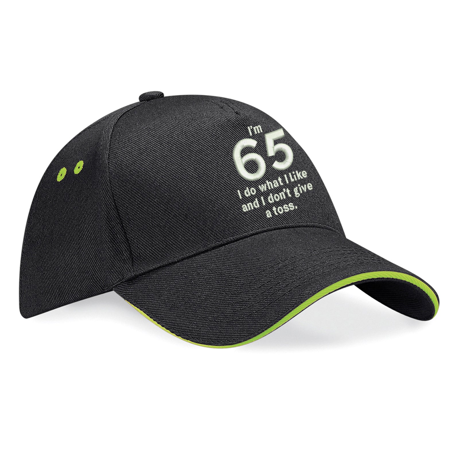 65th Birthday Baseball Cap