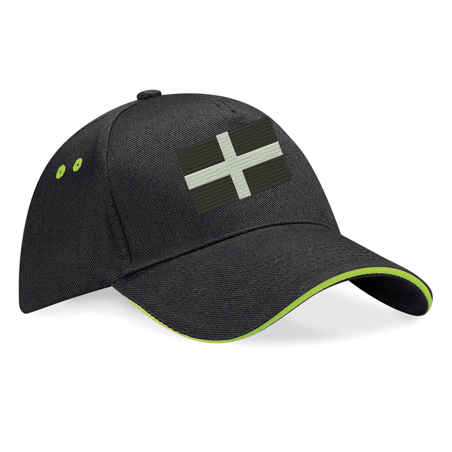 Saint Piran’s Flag Cornwall Baseball Cap