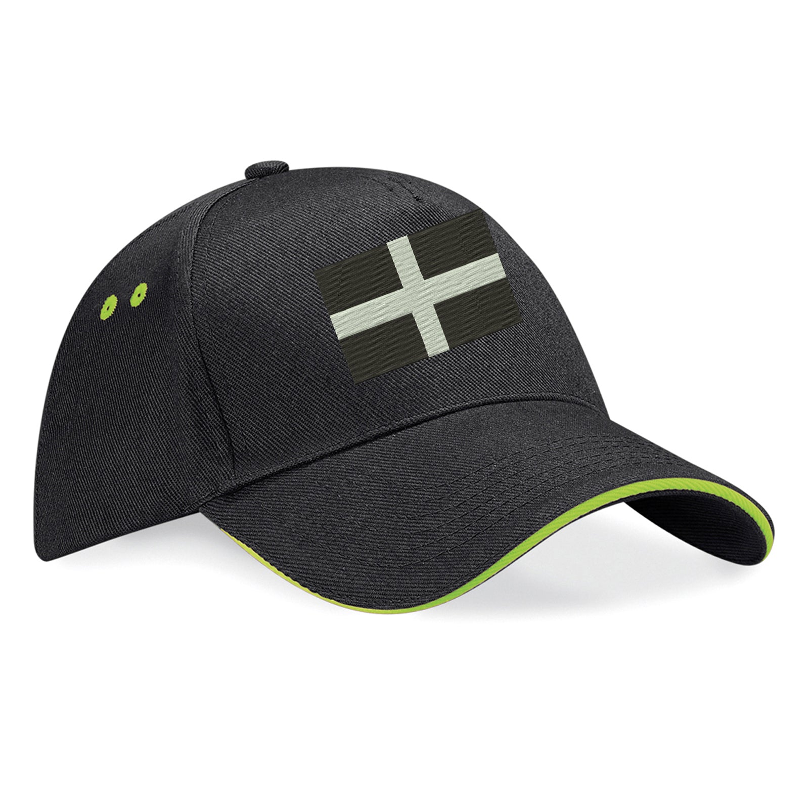 Saint Piran’s Flag Cornwall Baseball Cap