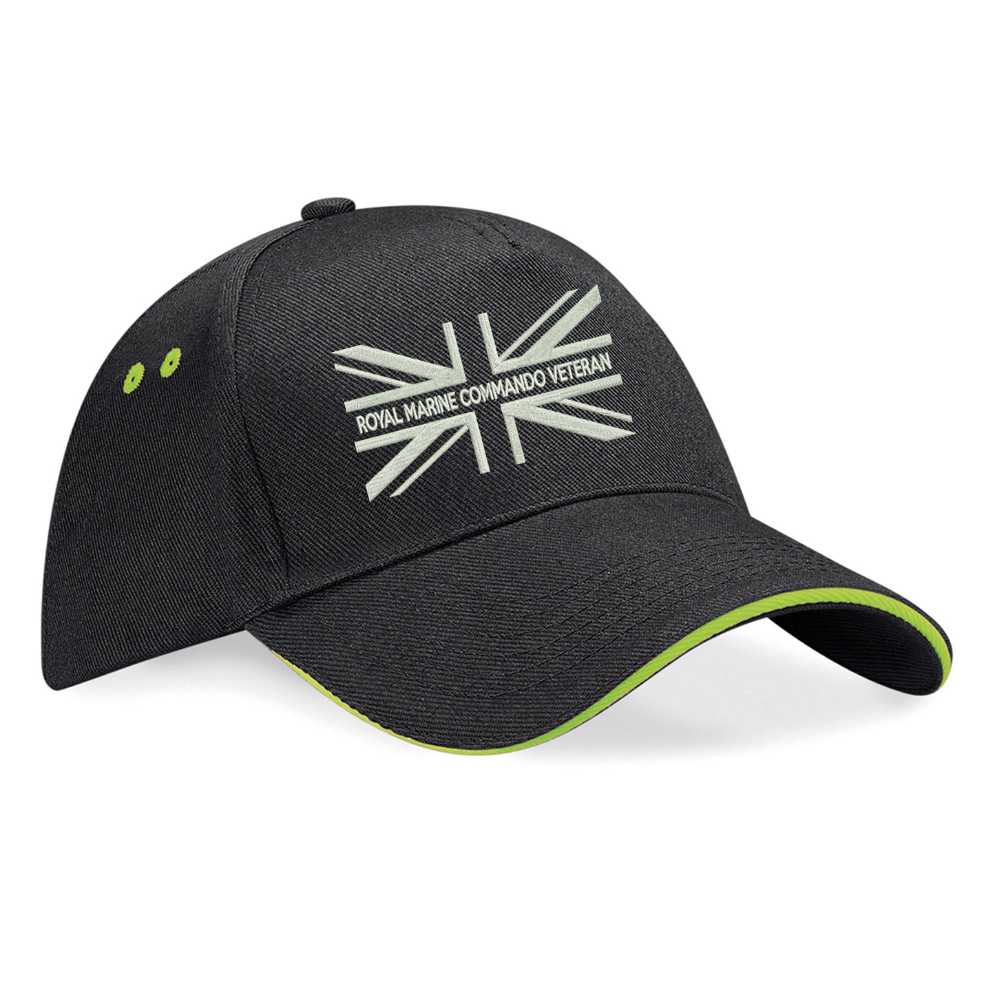Union Jack Flag Embroidered Baseball Cap