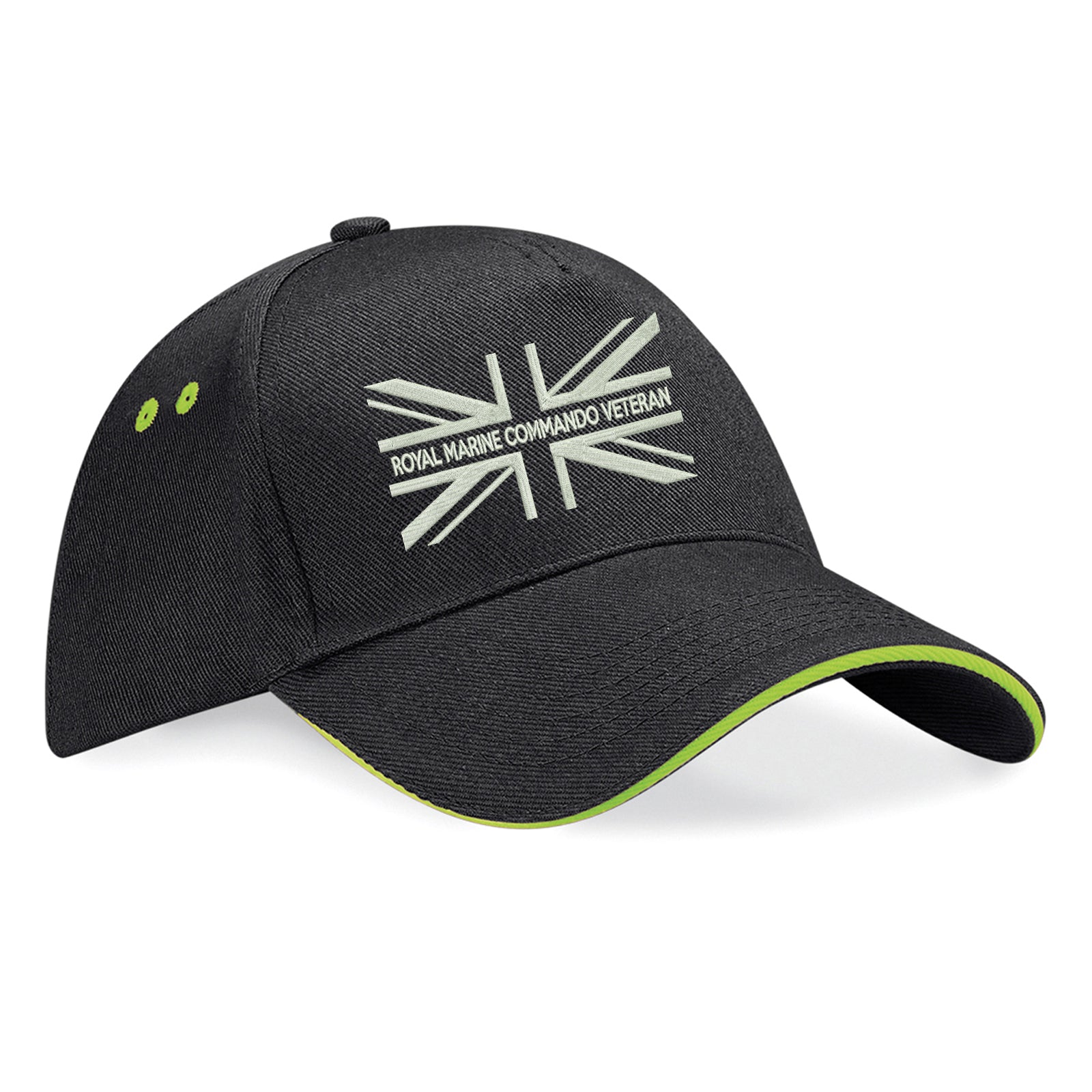 Union Jack Flag Embroidered Baseball Cap
