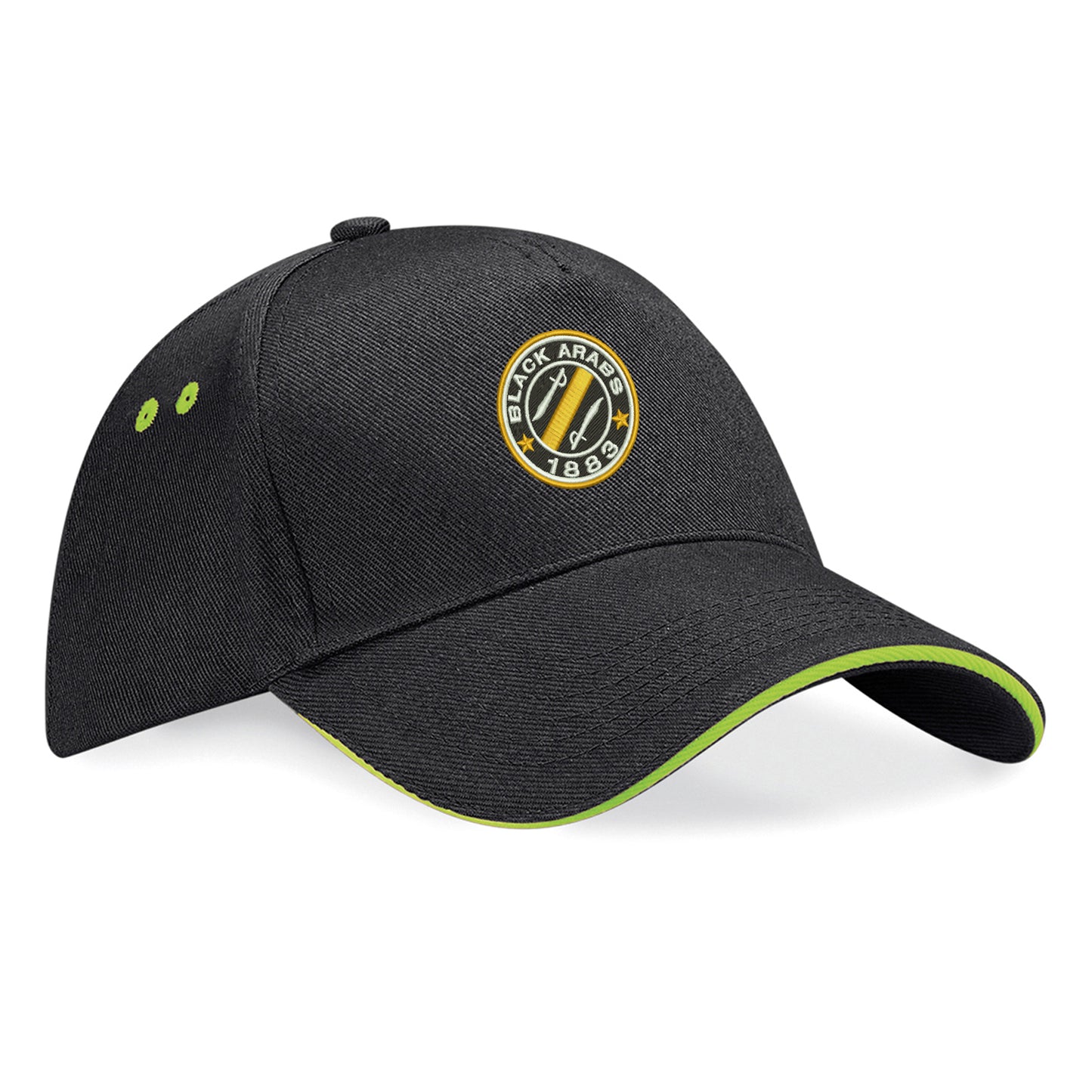 Black Arabs Embroidered Baseball Cap