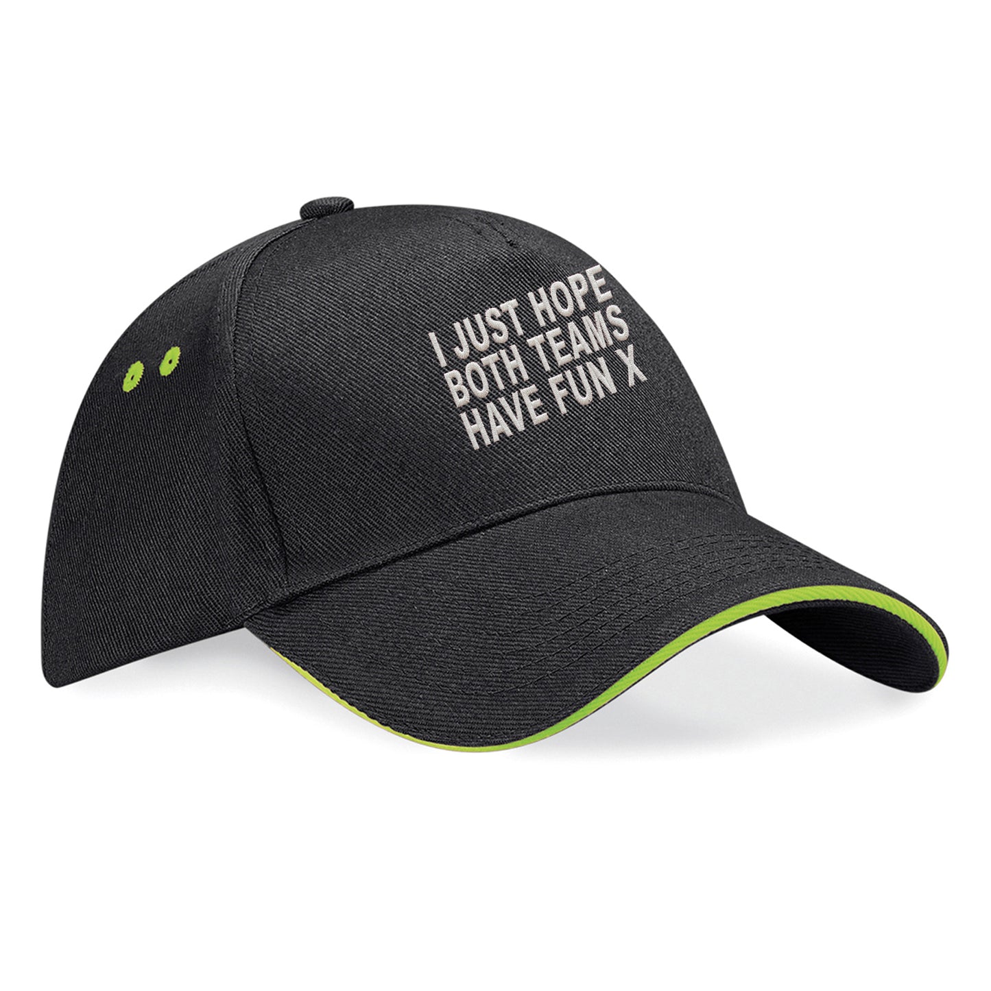 I Just Hope Both Teams Have Fun Baseball Cap