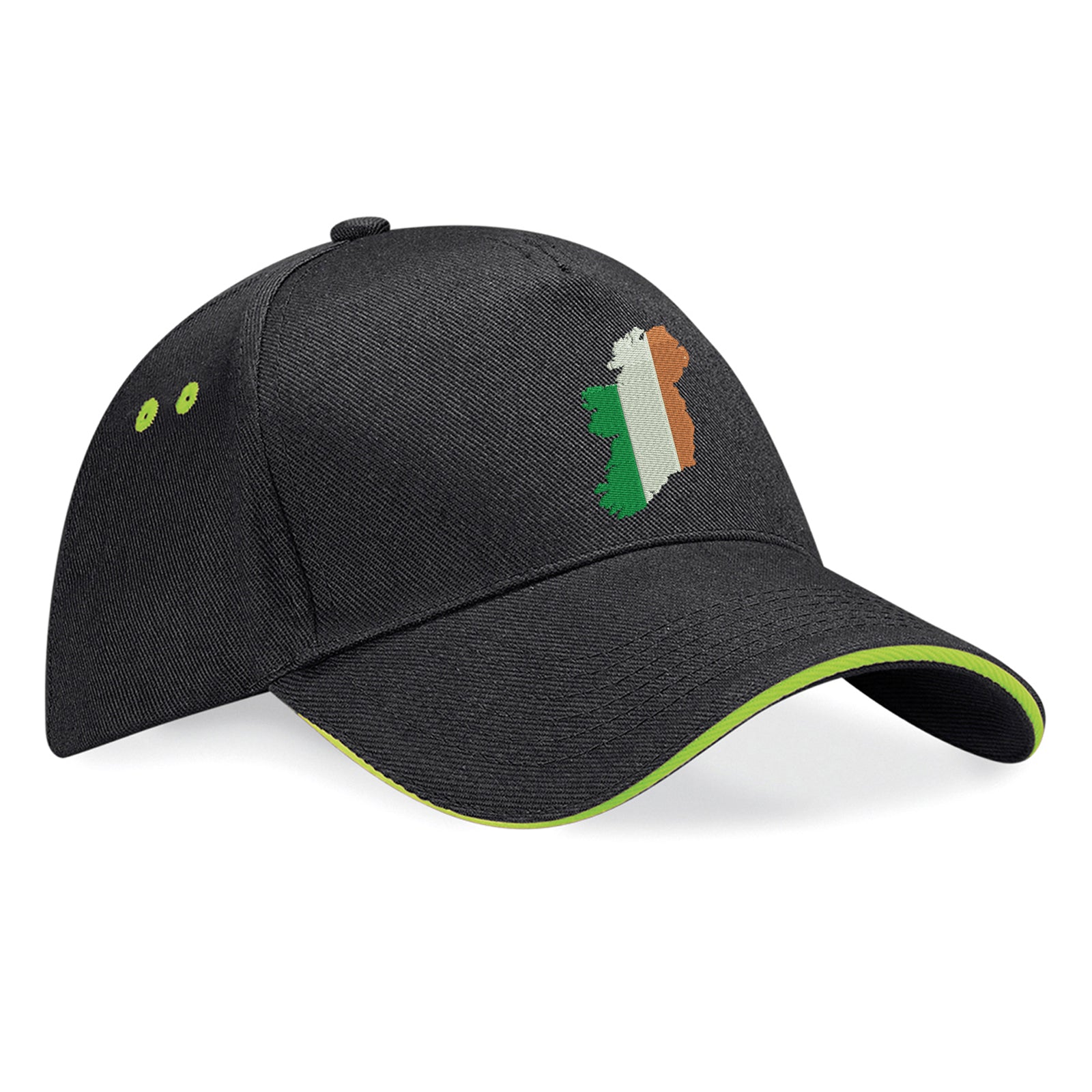 Ireland Flag Map Baseball Cap