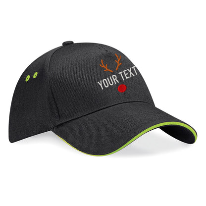 Reindeer Baseball Cap