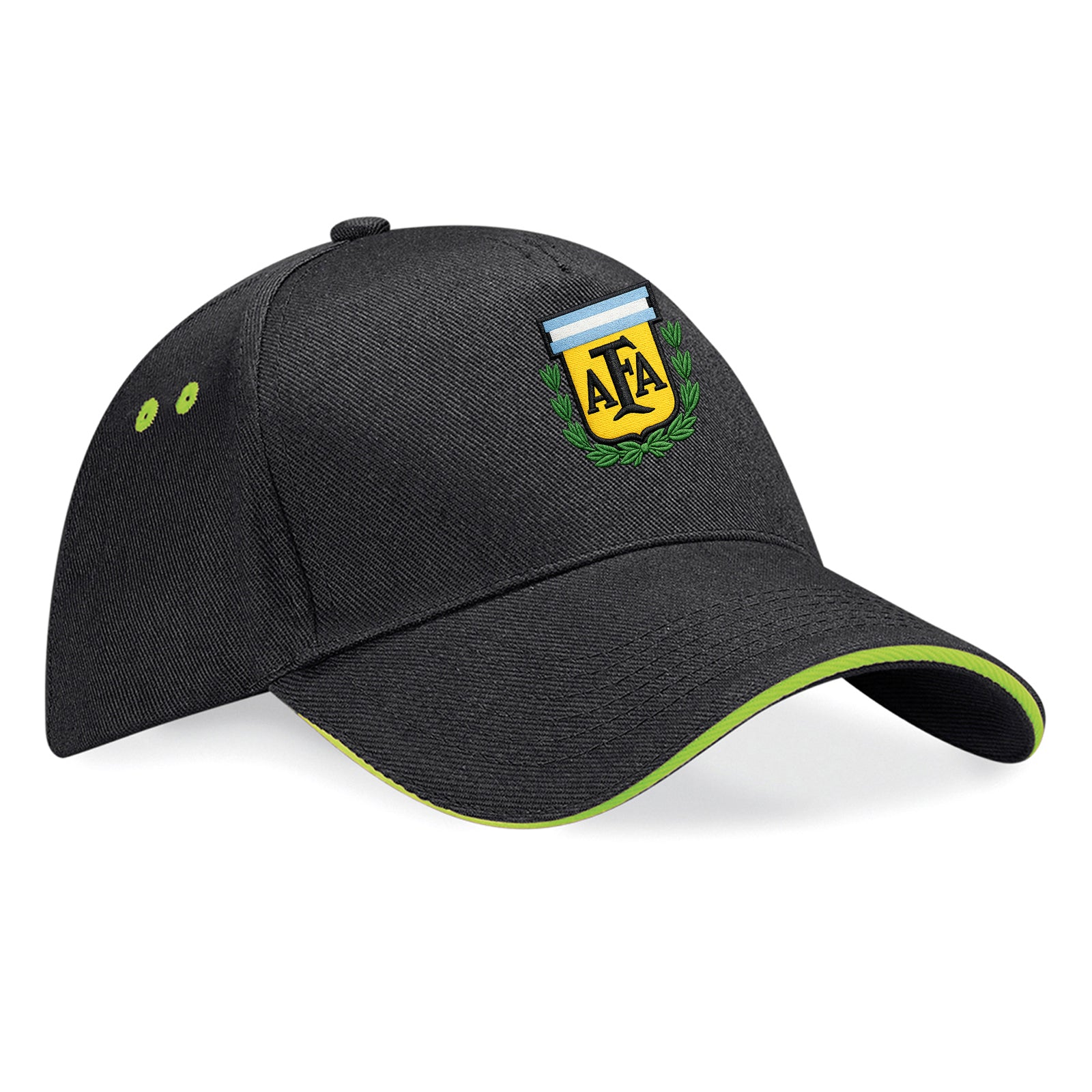 Old School Argentina Football Baseball Cap