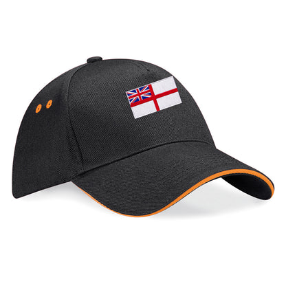 Royal Navy White Ensign Flag Baseball Cap