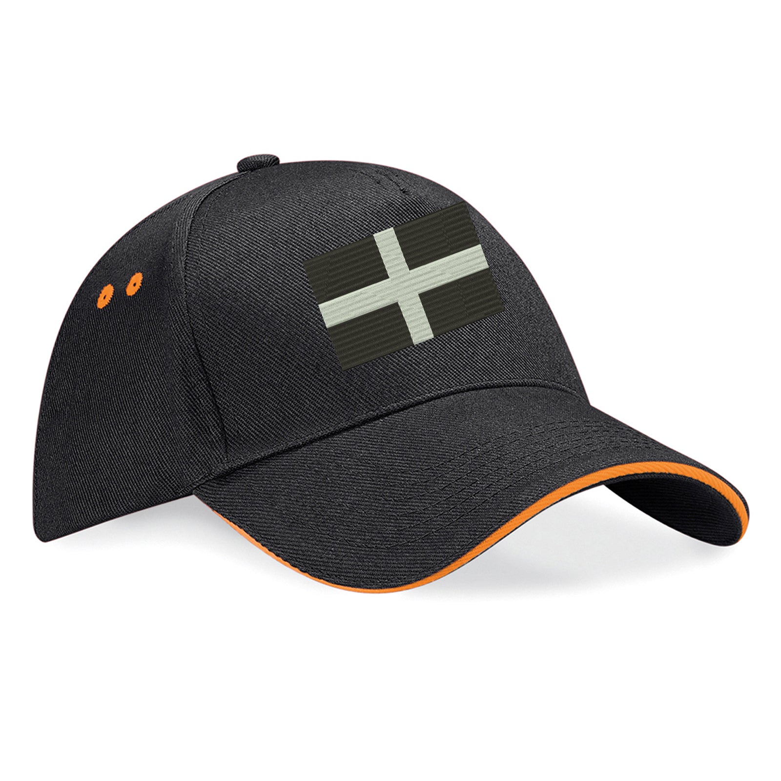 Saint Piran’s Flag Cornwall Baseball Cap