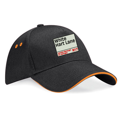 Retro White Hart Lane Baseball Cap
