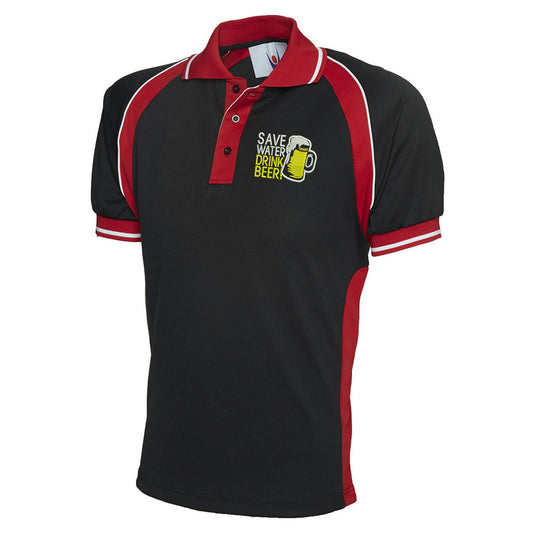Save Water Drink Beer Polo Shirt