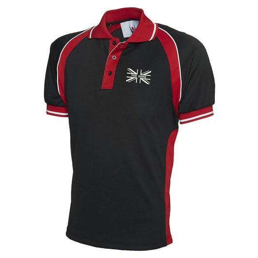 The Gers Union Jack Embroidered Sports Polo Shirt