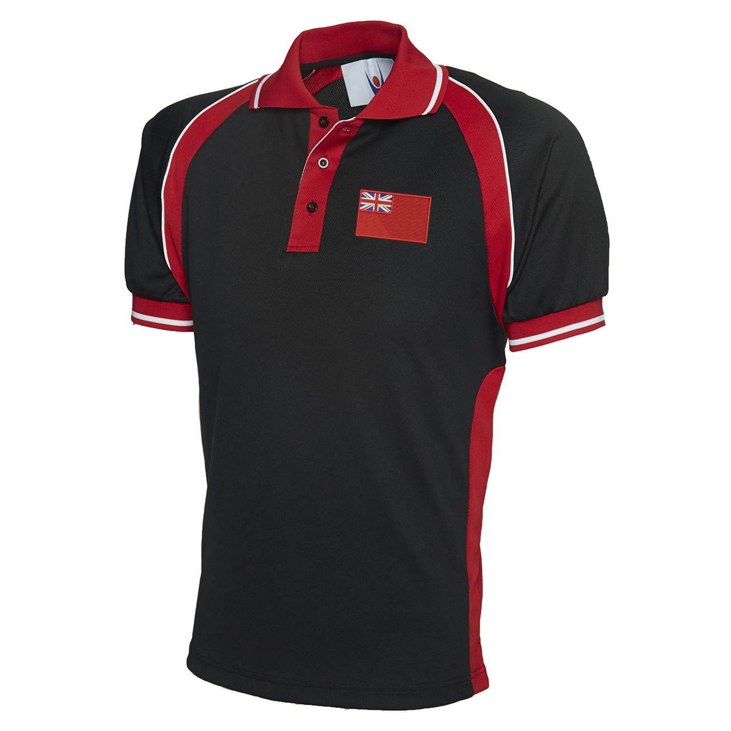 Red Ensign Embroidered Sports Polo Shirt