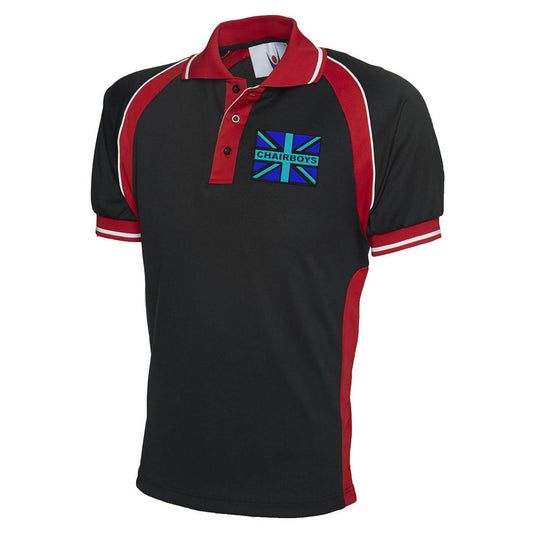 Chairboys Coloured Union Jack Polo Shirt