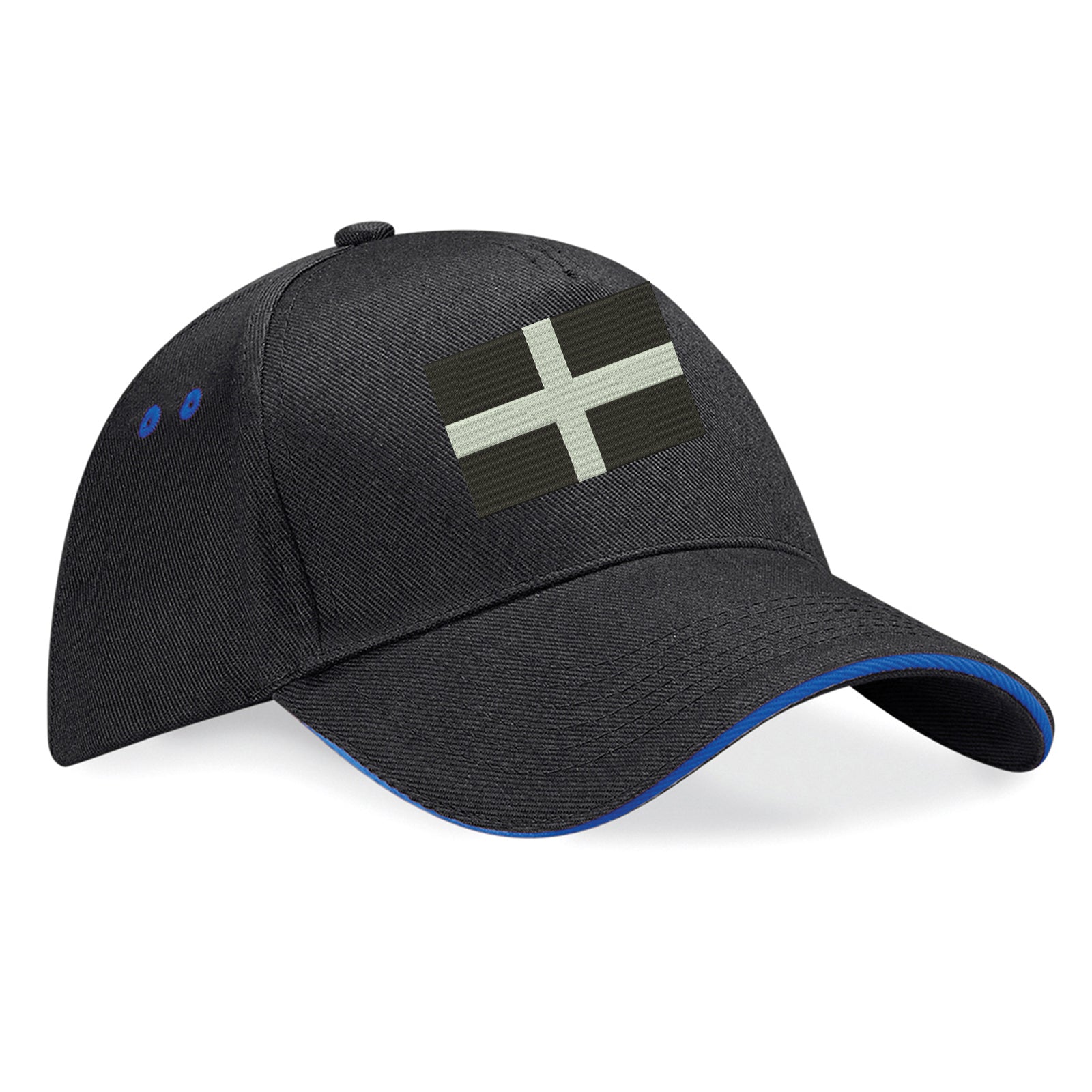 Saint Piran’s Flag Cornwall Baseball Cap