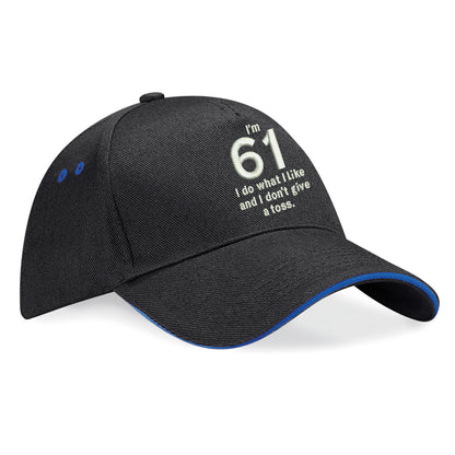 61st Birthday Baseball Cap
