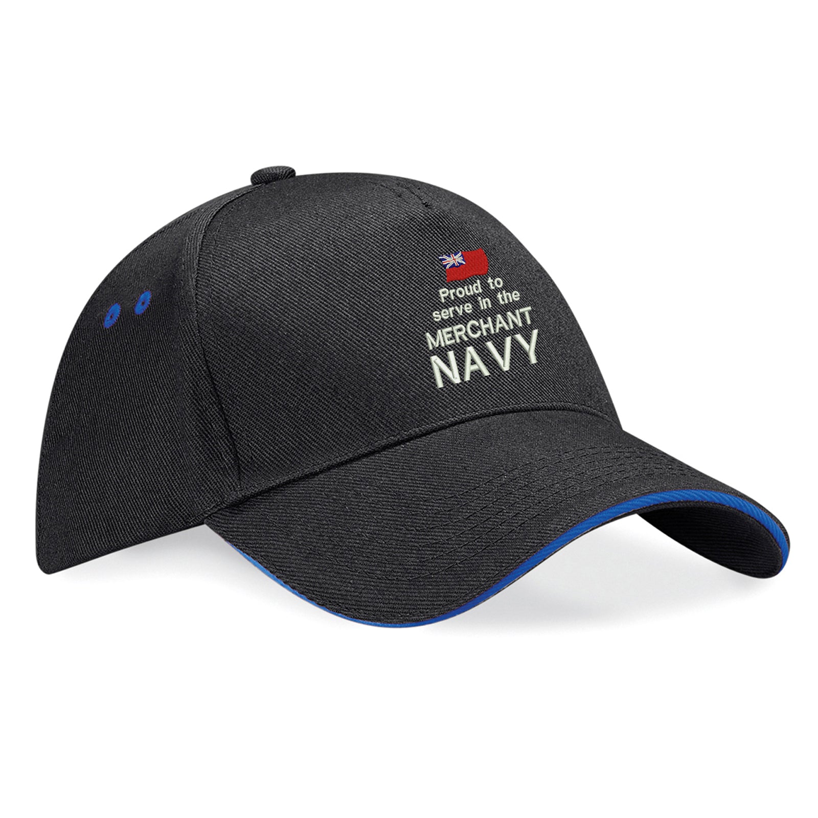 Proud to Serve in The Merchant Navy Baseball Cap