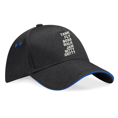 Tank Fly Boss Walk Jam Nitty Gritty Baseball Cap