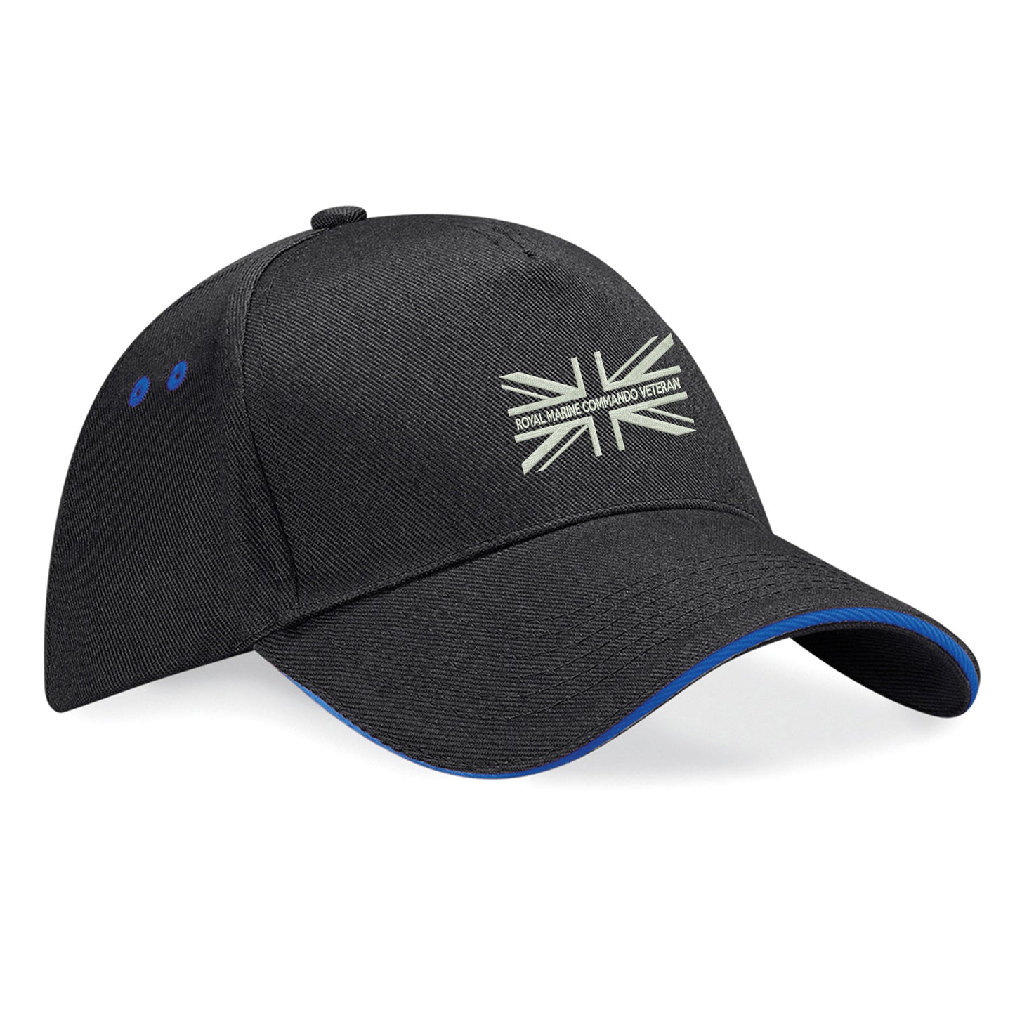 Royal Marine Commando Veteran Union Jack Baseball Cap