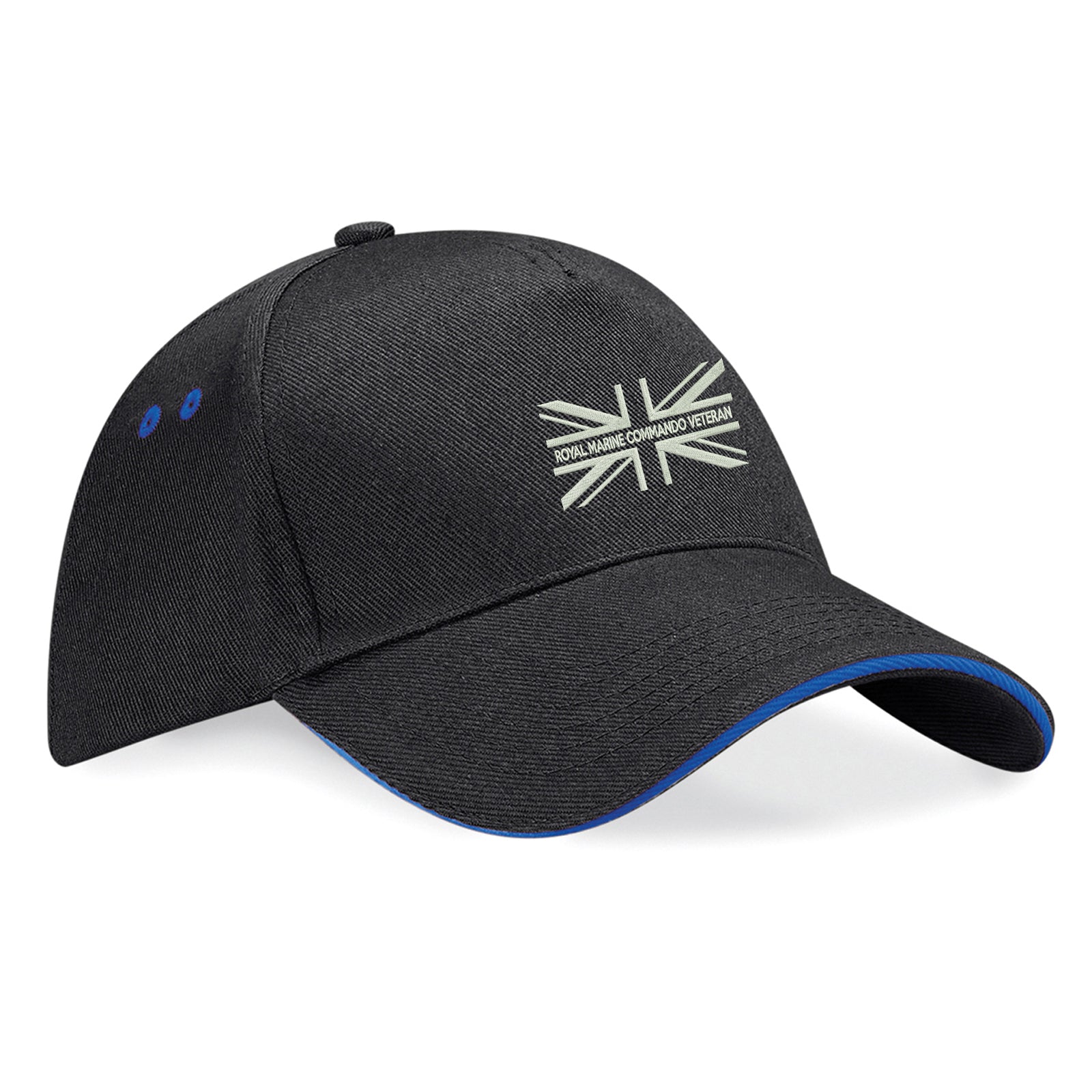 Royal Marine Commando Veteran Union Jack Baseball Cap