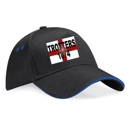 Trotters 1874 England Flag Baseball Cap