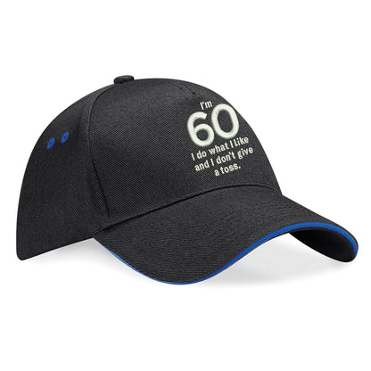 60th Birthday Baseball Cap