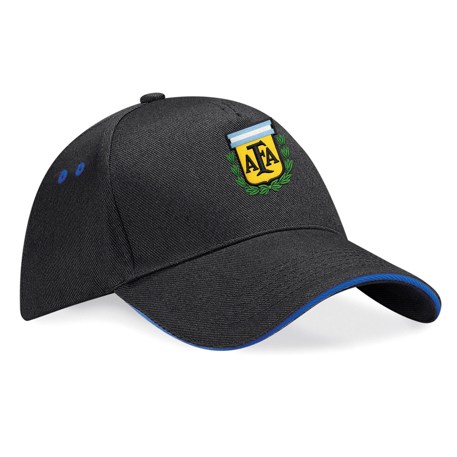 Old School Argentina Football Baseball Cap
