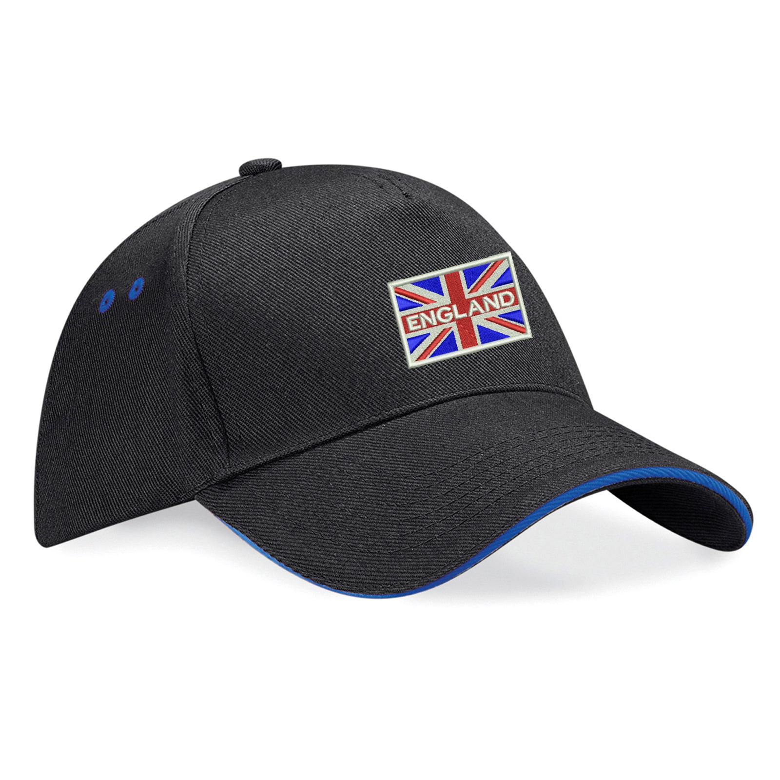 England Coloured Union Jack Baseball Cap
