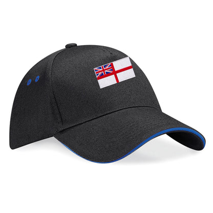 Royal Navy White Ensign Flag Baseball Cap