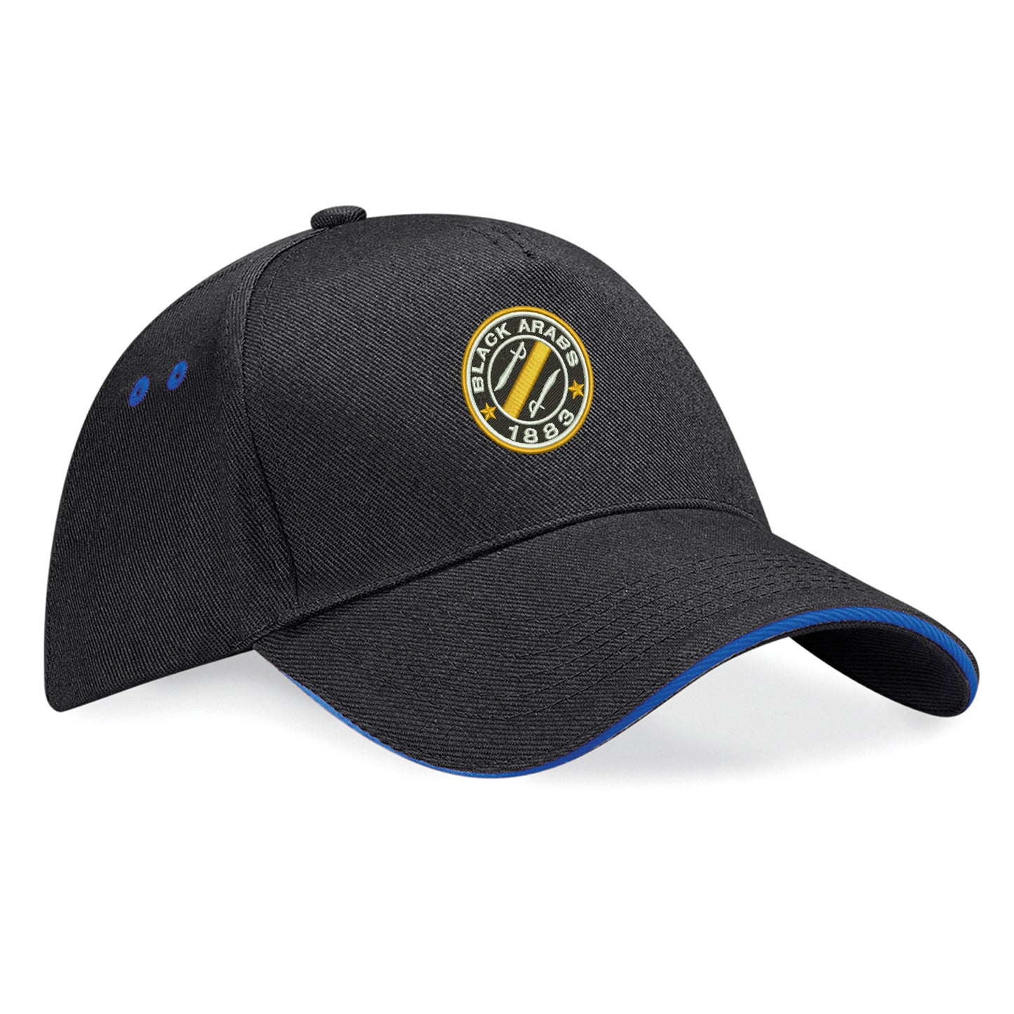 Black Arabs Embroidered Baseball Cap