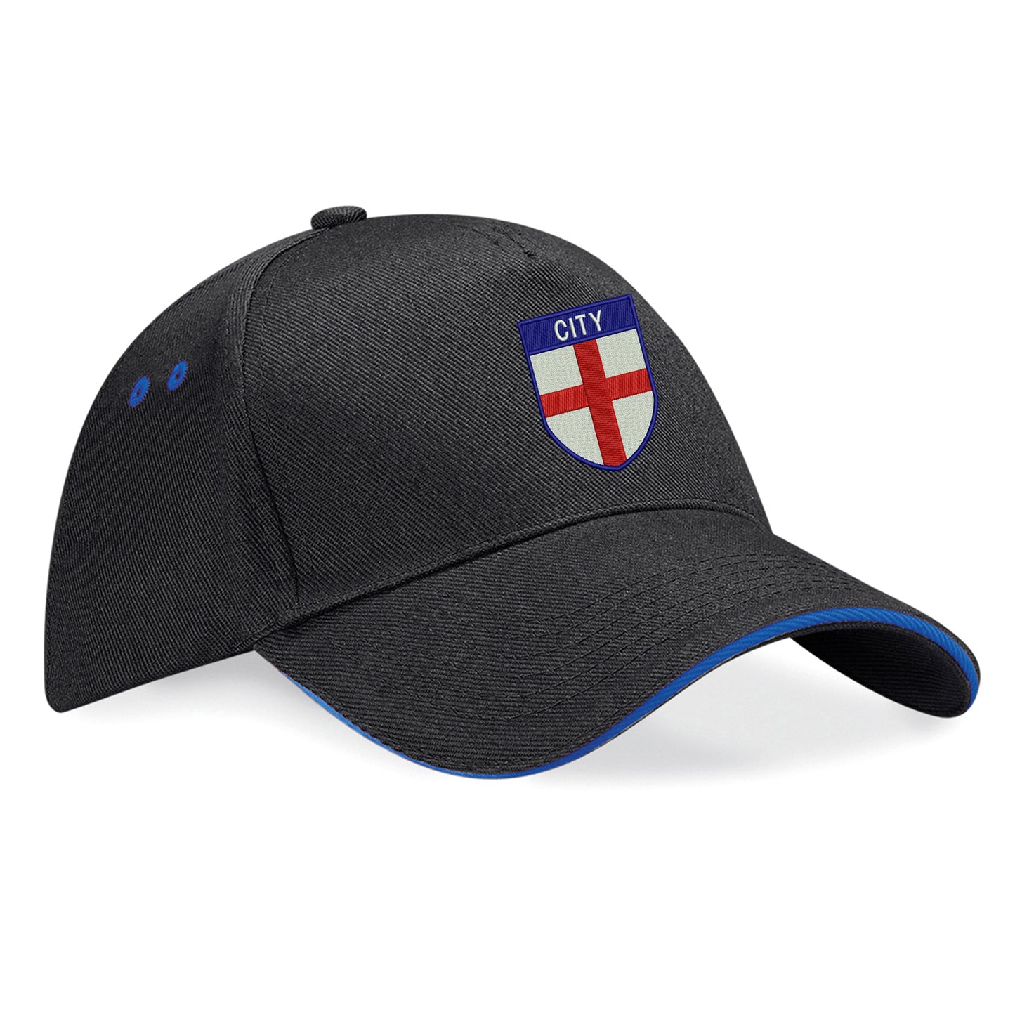 City Flag of England Shield Baseball Cap