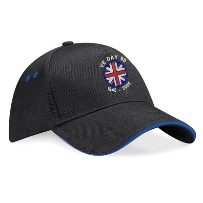 VE Day 80 1945-2025 Baseball Cap 