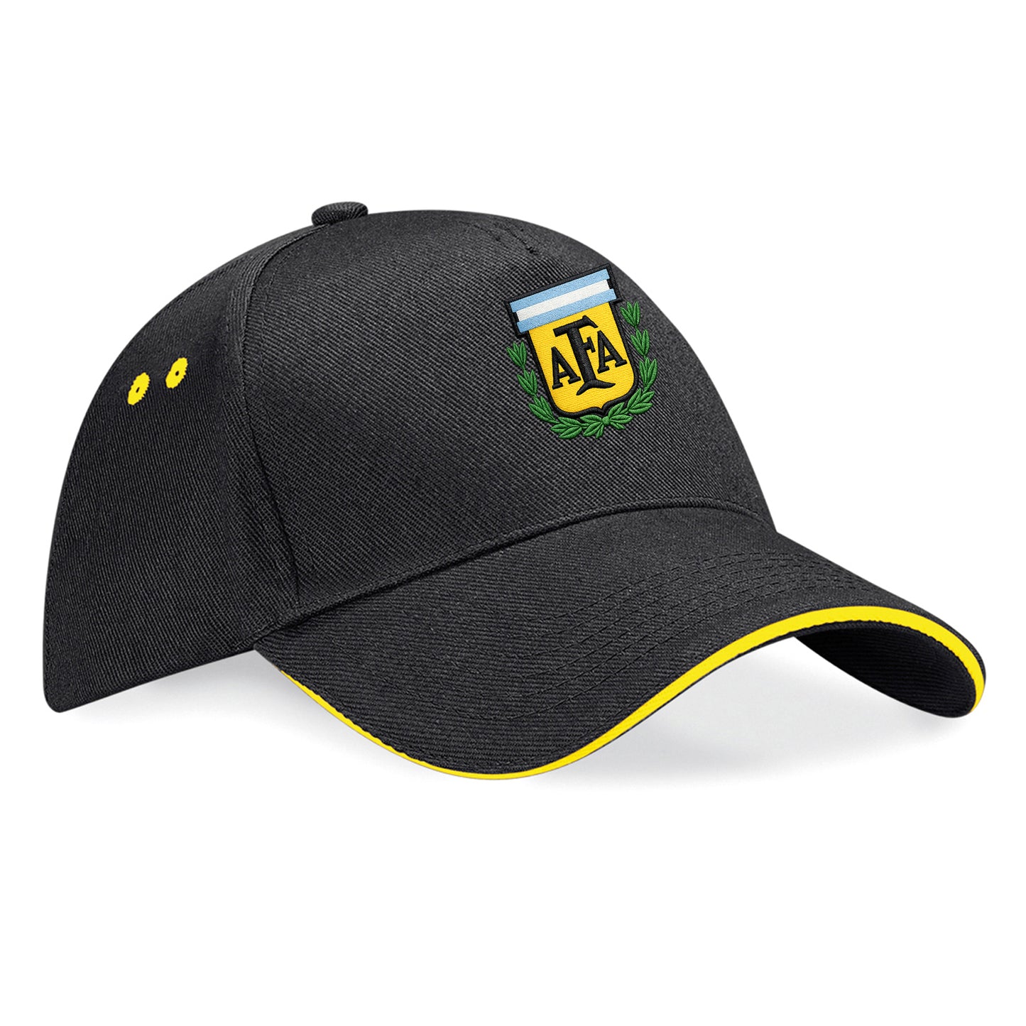 Old School Argentina Football Baseball Cap