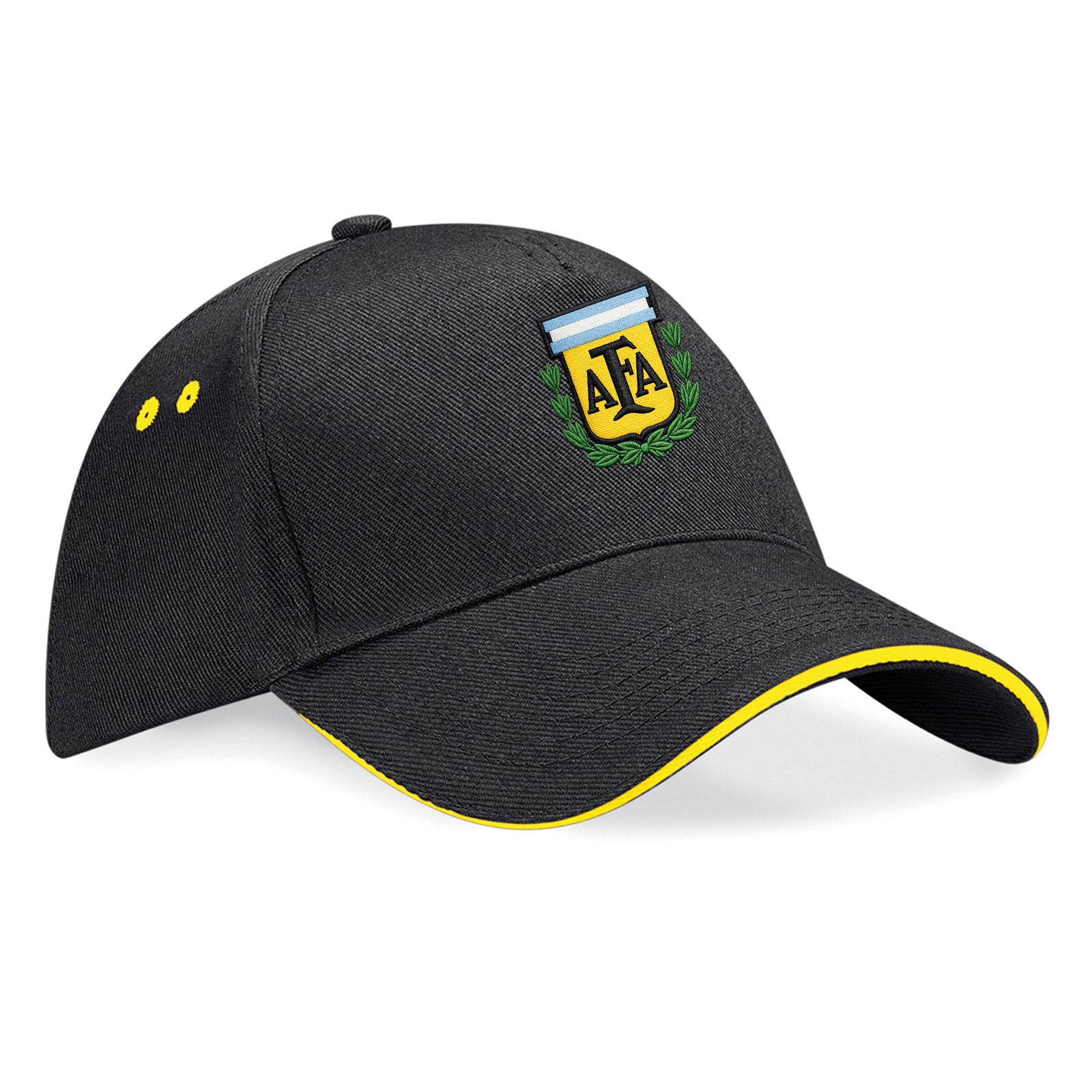 Old School Argentina Football Baseball Cap