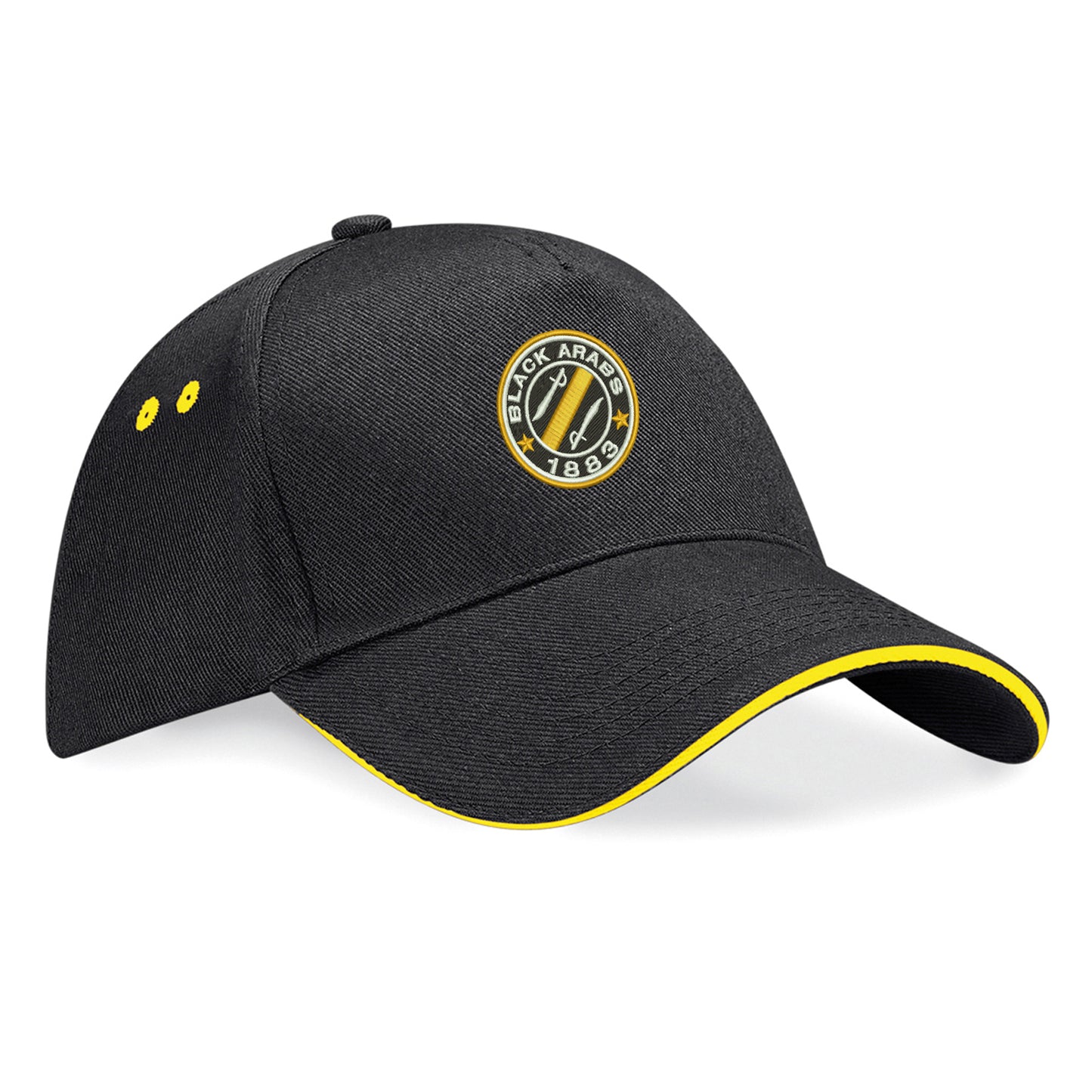 Black Arabs Embroidered Baseball Cap