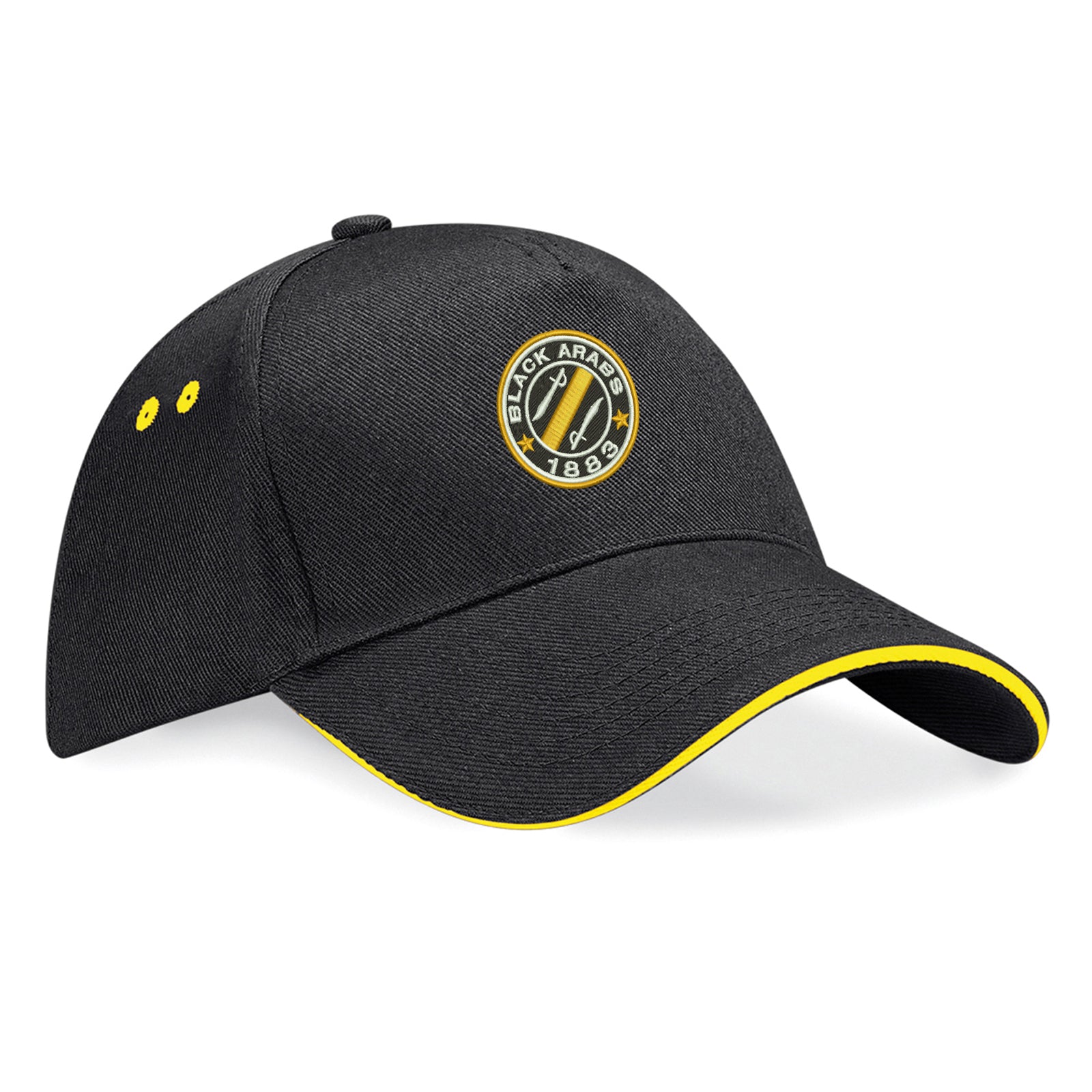 Black Arabs Embroidered Baseball Cap