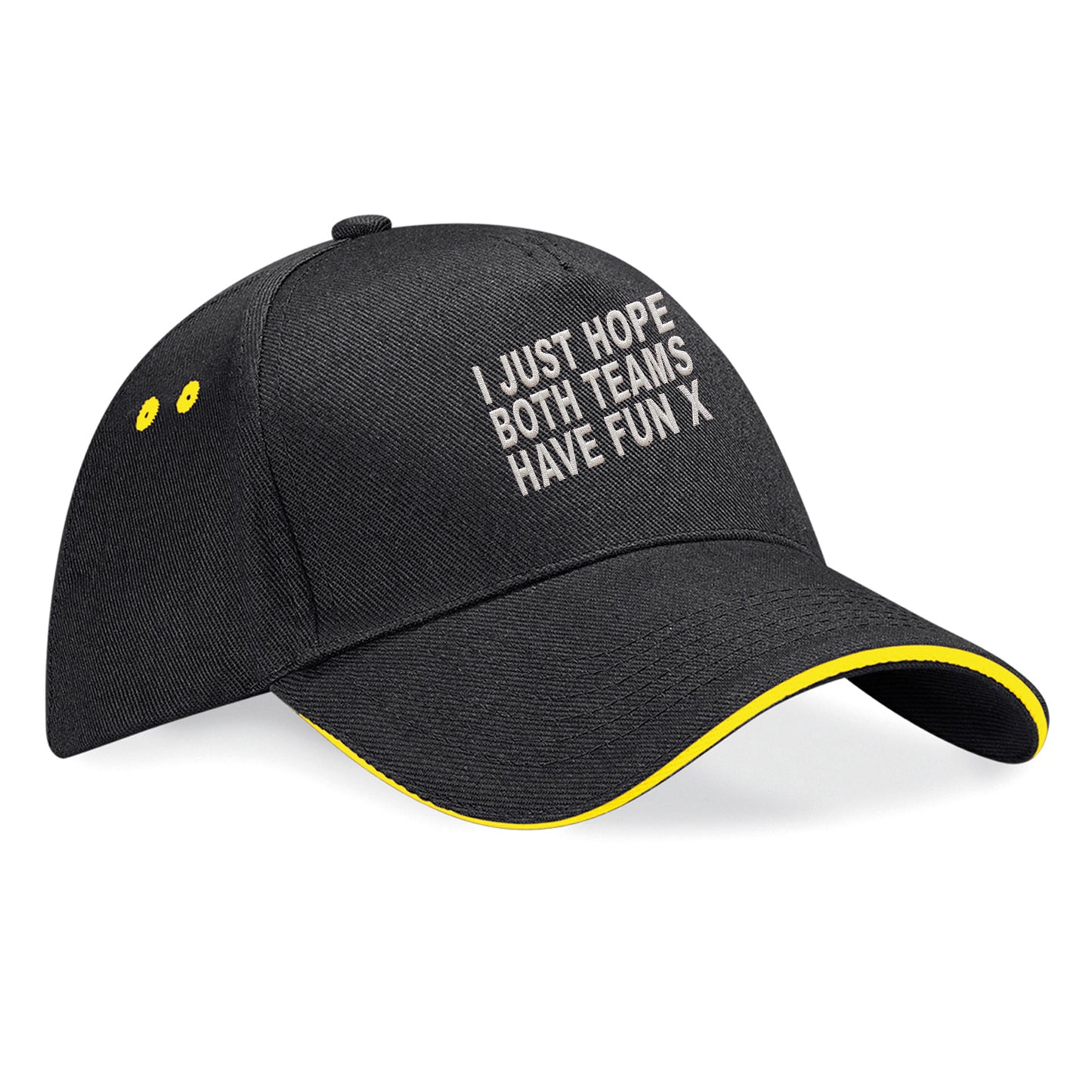 I Just Hope Both Teams Have Fun Baseball Cap