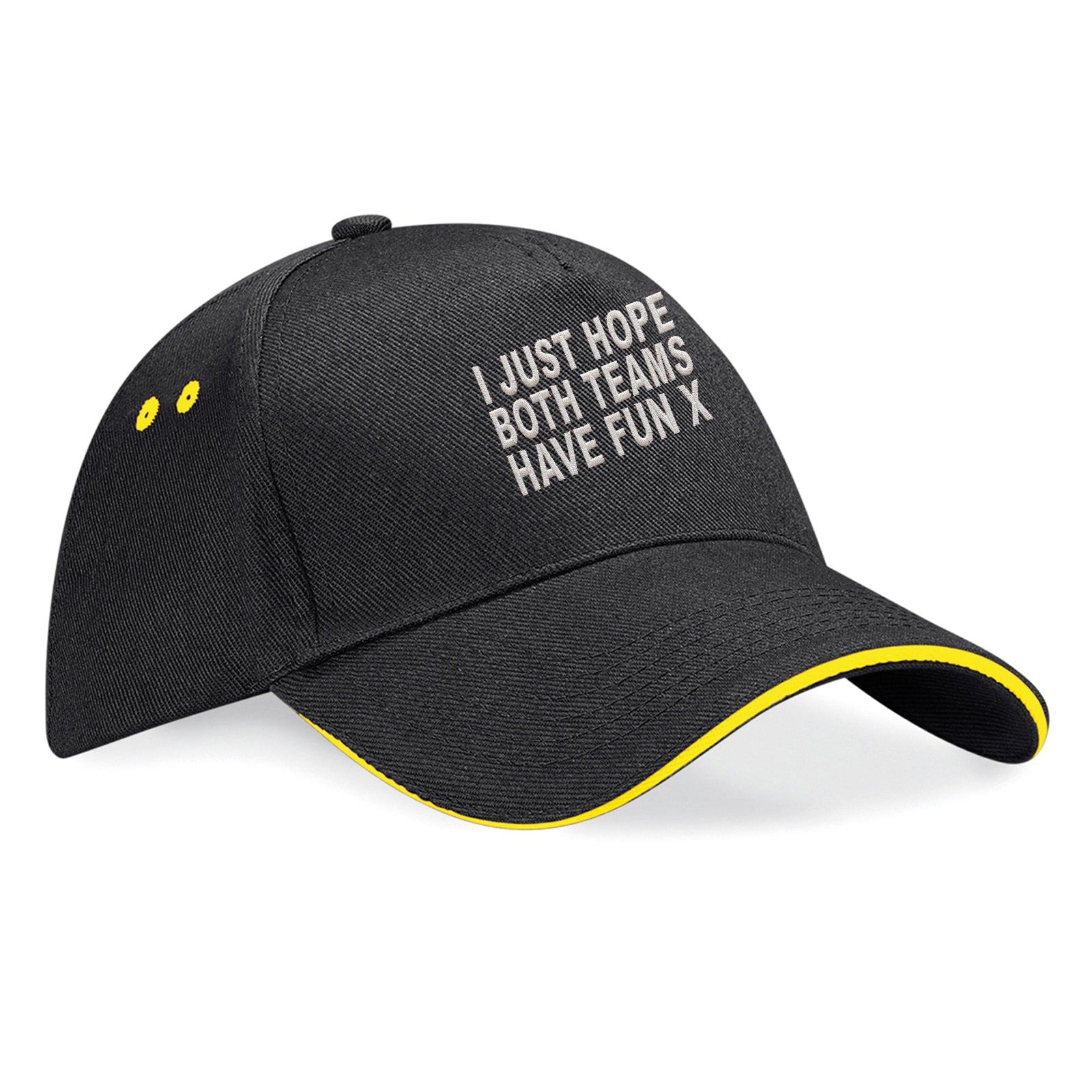 I Just Hope Both Teams Have Fun Baseball Cap