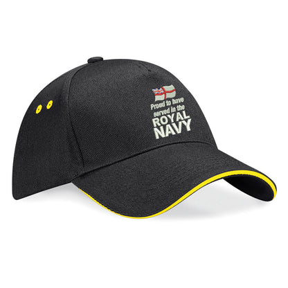 Proud to Have Served in The Royal Navy Baseball Cap