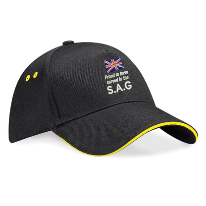 Proud to Have Served in The SAG Baseball Cap
