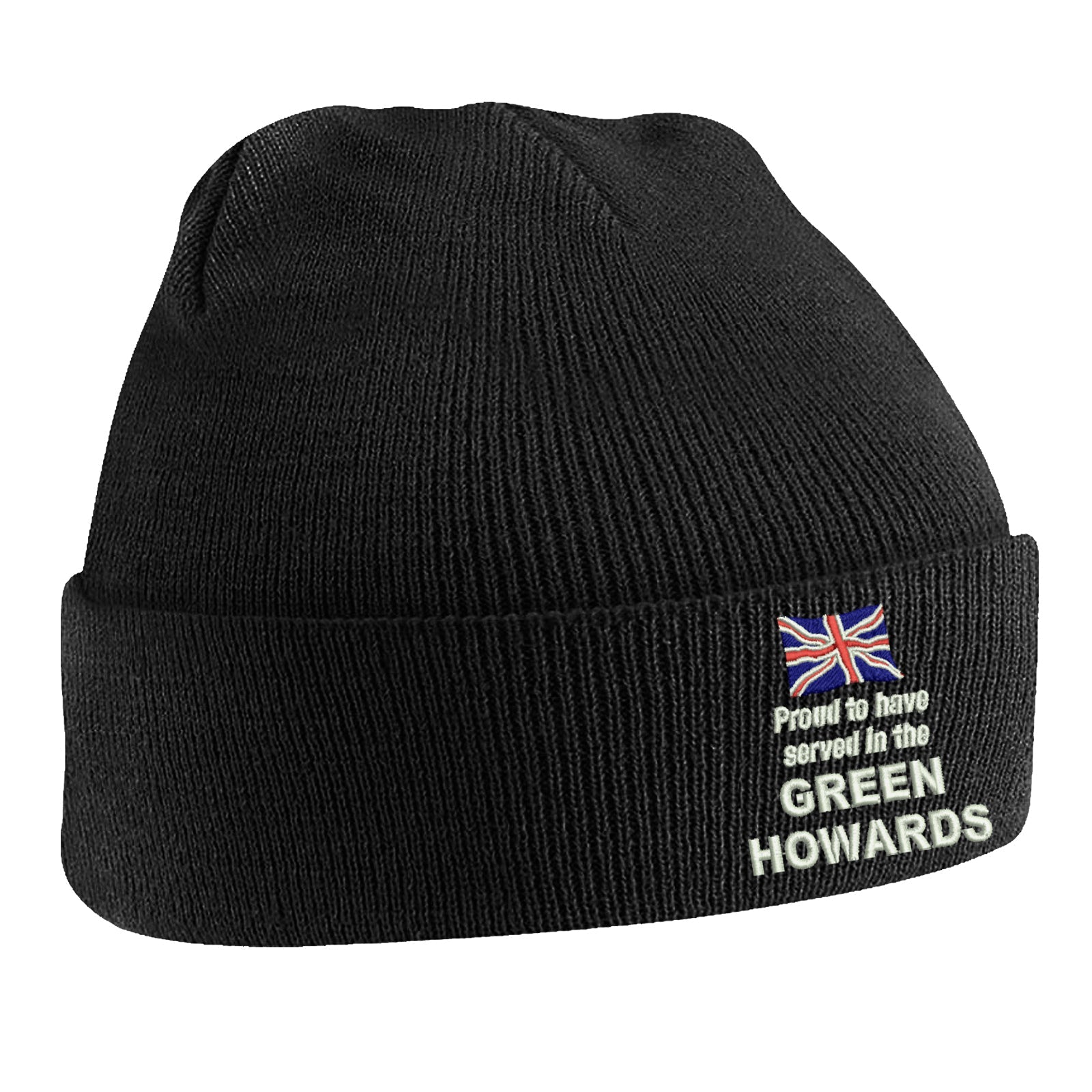 Proud to Have Served in The Green Howards Beanie Hat