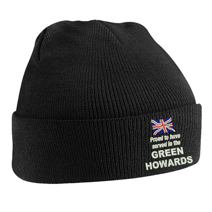 Proud to Have Served in The Green Howards Beanie Hat