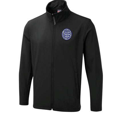 Retro Halifax 1970s Embroidered Lightweight Soft Shell Jacket