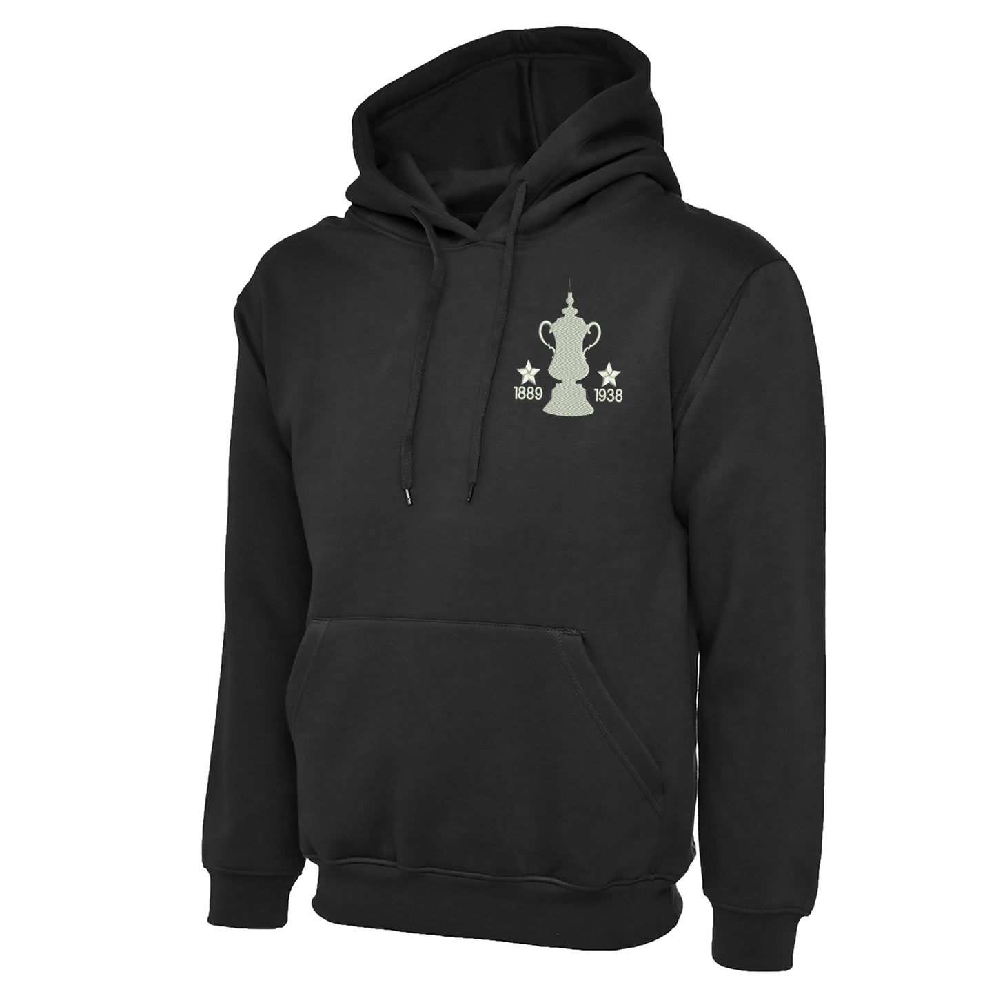 Retro Preston Two Time Cup Winners Embroidered Hoodie