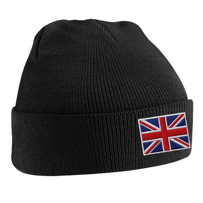 Union Jack Beanie Hat 