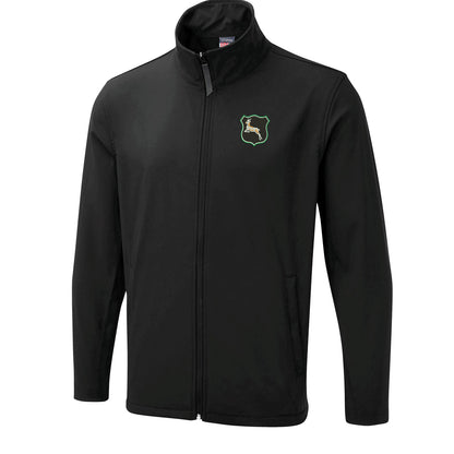 Retro South Africa Rugby Embroidered Lightweight Soft Shell Jacket